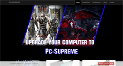 Desktop Screenshot of pc-supreme.com