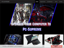 Tablet Screenshot of pc-supreme.com